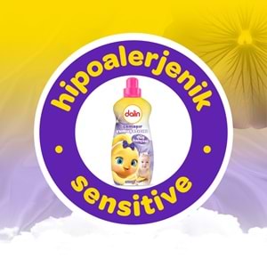 Dalin Çamaşır Yumuşatıcı 1500ML Düş Bahçesi (4 Lü Set) (Bebeklere Özel)
