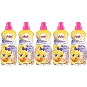 Dalin Çamaşır Yumuşatıcı 1500ML Düş Bahçesi (5 Li Set) (Bebeklere Özel)