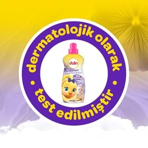 Dalin Çamaşır Yumuşatıcı 1500ML Düş Bahçesi (5 Li Set) (Bebeklere Özel)