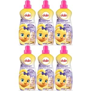 Dalin Çamaşır Yumuşatıcı 1500ML Düş Bahçesi (6 Lı Set) (Bebeklere Özel)
