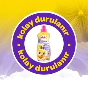 Dalin Çamaşır Yumuşatıcı 1500ML Düş Bahçesi (12 Li Set) (Bebeklere Özel)