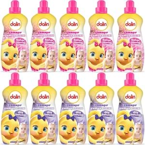 Dalin Çamaşır Yumuşatıcı 1500ML Bahar Ninnisi + 1500ML Düş Bahçesi (Karma 10 Lu Set)