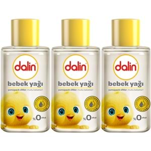 Dalin Bebek Yağı 50ML Klasik Mini (3 Lü Set)
