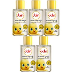 Dalin Bebek Yağı 50ML Klasik Mini (5 Li Set)