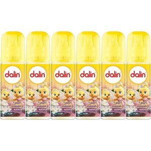 Dalin Bebek Kolonyası 150ML Peri Masalı (Yasemin-Portakal Çiceği-Paçuli Kokulu) (6 Lı Set)