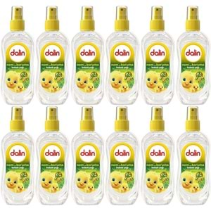 Dalin Bebek Yağı 200ML Sprey Nem ve Koruma (12 Li Set)