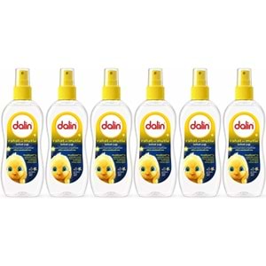 Dalin Bebek Yağı 200ML Sprey Rahat ve Mutlu (6 Lı Set)