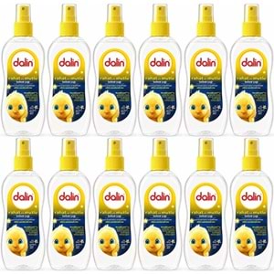 Dalin Bebek Yağı 200ML Sprey Rahat ve Mutlu (12 Li Set)