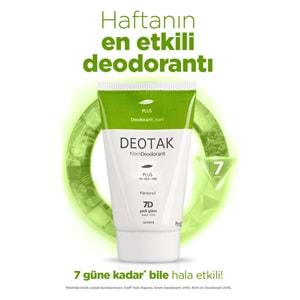 Deotak Krem Deodorant Unisex 35ML Plus (Çay Ağaçı Yağı) (4 Lü Set)