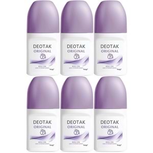 Deotak Roll-On 35ML Original (Women/Kadın) (6 Lı Set)