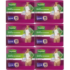 Depend Emici Külot Yetişkin Bezi Avantaj Pk Orta Kadın 96 Adet