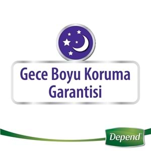Depend Emici Külot Yetişkin Bezi Medium - Orta Kadın 120 Adet (12PK*10)
