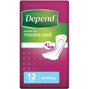 Depend Emici Külot Lohusa Pedi XL - Extra Büyük - Kadın (10 Adet)+Mesane Pedi Kadın Normal (12 Li)