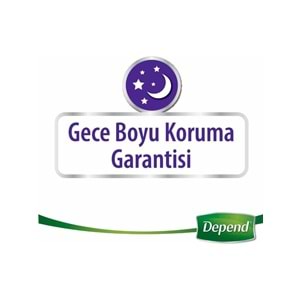 Depend Emici Külot Pants Yetişkin Bezi L - Büyük - Large Erkek 32 Adet (4PK*8)