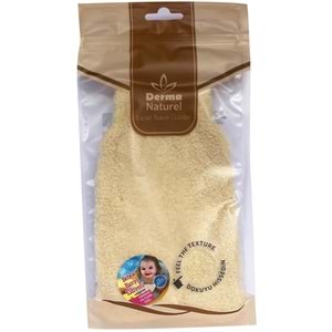 Derma Naturel Bebek Banyo Eldiveni Hassas Ciltlere Özel (15*24CM) MS-01 (2 Li Set)