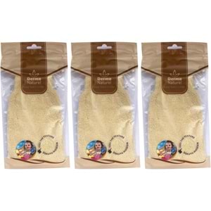 Derma Naturel Bebek Banyo Eldiveni Hassas Ciltlere Özel (15*24CM) MS-01 (3 Lü Set)
