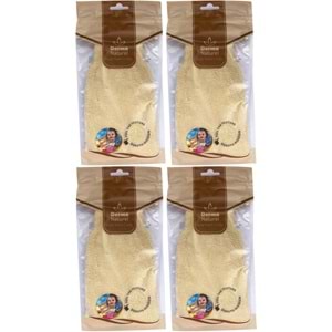 Derma Naturel Bebek Banyo Eldiveni Hassas Ciltlere Özel (15*24CM) MS-01 (4 Lü Set)