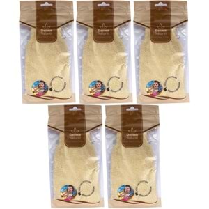 Derma Naturel Bebek Banyo Eldiveni Hassas Ciltlere Özel (15*24CM) MS-01 (5 Li Set)