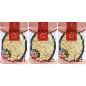 Derma Naturel Örme Banyo Yüz Lifi (15*24CM) MS-02 (3 Lü Set)