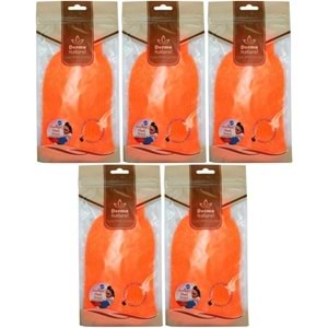 Derma Naturel Banyo Eldiveni Renkli MS-05 (5 Li Set)