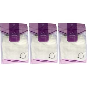 Derma Naturel Krep Lastikli Kese MS-20 (3 Lü Set)