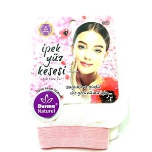 Derma Naturel İpek Yüz Kesesi MS-31 (2 Li Set)