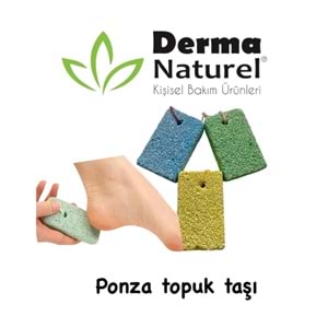 Derma Naturel Ponza Topuk Taşı MS-33 (6 Lı Set)