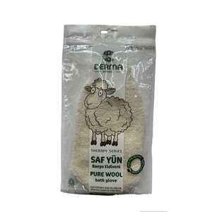 Derma Naturel Therapy Saf Yün Banyo Eldiveni T-485 (2 Li Set)