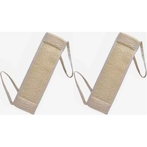 Derma Naturel Loofah İpli Kemer (Kabak) MS-12 (2 Li Set)