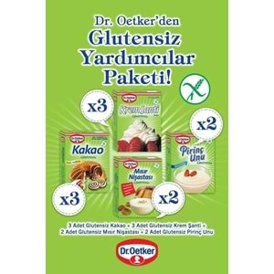Dr. Oetker Glutensiz Avantaj Paketi Karma Set (4 Çeşit - 10 Parça)