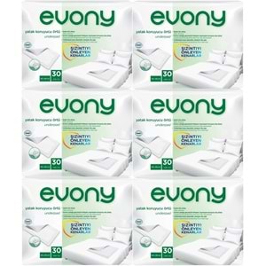 Evony Yetişkin Yatak Koruyucu Örtü 60*90CM 180 Adet (6PK*30) (Kaymaz Özellikli)