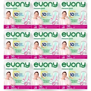 Evony Günlük Mesane Pedi Yoğun 90 Adet (9PK*10)