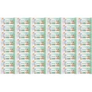 Evony Yetişkin Vücut Perine Temizleme Islak Mendil Havlu 48 Yaprak XL Banyo Ferahlığı (48 Li Set)