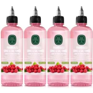 Eyüp Sabri Tuncer Saç Toniği 500ML Frambuazlı Sirkeli (4 Lü Set)