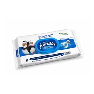 Familia Yüzey Temizlik Havlusu 96 Yaprak Maxi Hijyen Kabartma Doku Plastik Kapaklı 4 Lü Set 384 Yprk