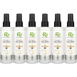 Fe Keratin Saç Sütü 200ML (6 Lı Set)