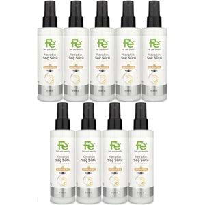 Fe Keratin Saç Sütü 200ML (9 Lu Set)