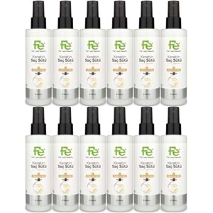 Fe Keratin Saç Sütü 200ML (12 Li Set)