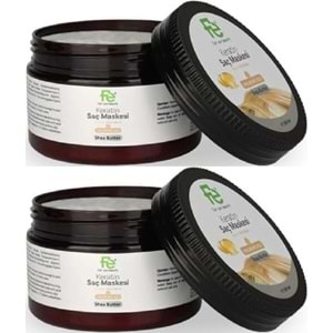 Fe Keratin Saç Maskesi 300ML (2 Li Set)