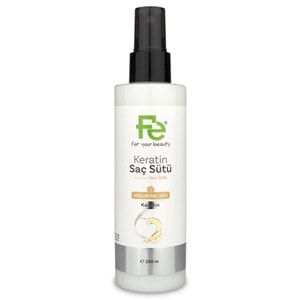 Fe Keratin Saç Sütü 200ML & Saç Maskesi 300ML (Karma 4 Lü Set)