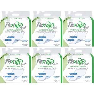 Flexi Life Yetişkin Alt Açma Yatak Koruyucu Örtü 60*90CM 180 Adet Kaydırmaz