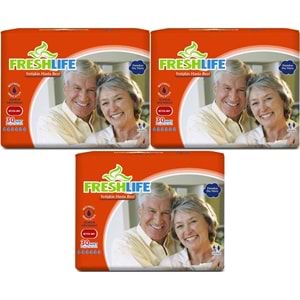 FreshLife Yetişkin Bezi Bel Bantlı L - Large - Büyük 90 Adet (3PK*30)