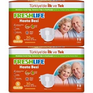 FreshLife Yetişkin Bezi Bel Bantlı S - Küçük - Small 60 Adet (2PK*30)