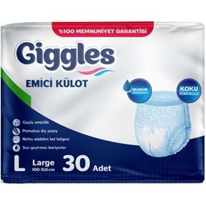 Giggles Yetişkin Bezi Emici Külot L-Büyük 360 Adet (12PK*30)
