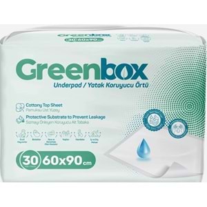 Greenbox Yetişkin Yatak Koruyucu Alt Açma Örtü 60x90 CM Adet 150 Adet