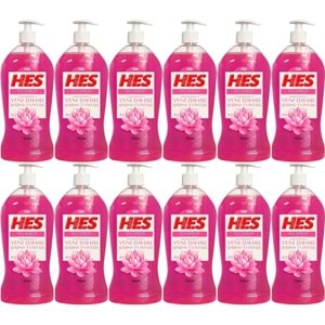 HES Sıvı Sabun 750ML Yeni Bahar (Pompalı) (12 Li Set)