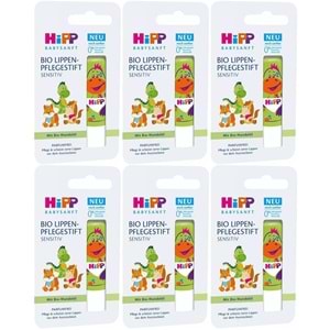 Hipp Babysanft Organik Dudak Nemlendiricisi Ultra Sensıtıv 4.8GR (Yeşil) (6 Lı Set)