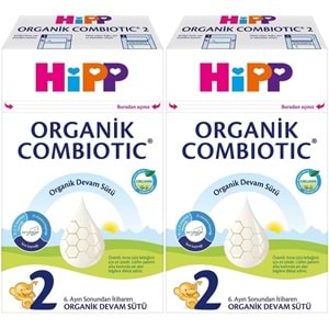 Hipp Organik Combiotic Devam Sütü 600GR No:2 (6-12 Ay) (2 Li Set)