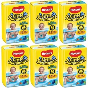 HuGGıes Little Swımmers Mayo Bebek Bezi Beden :5-6 12-18 KG 66 Adet 6PK*11