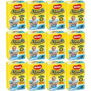 HuGGıes Little Swımmers Mayo Bebek Bezi Beden :5-6 12-18 KG 132 Adet 12PK*11